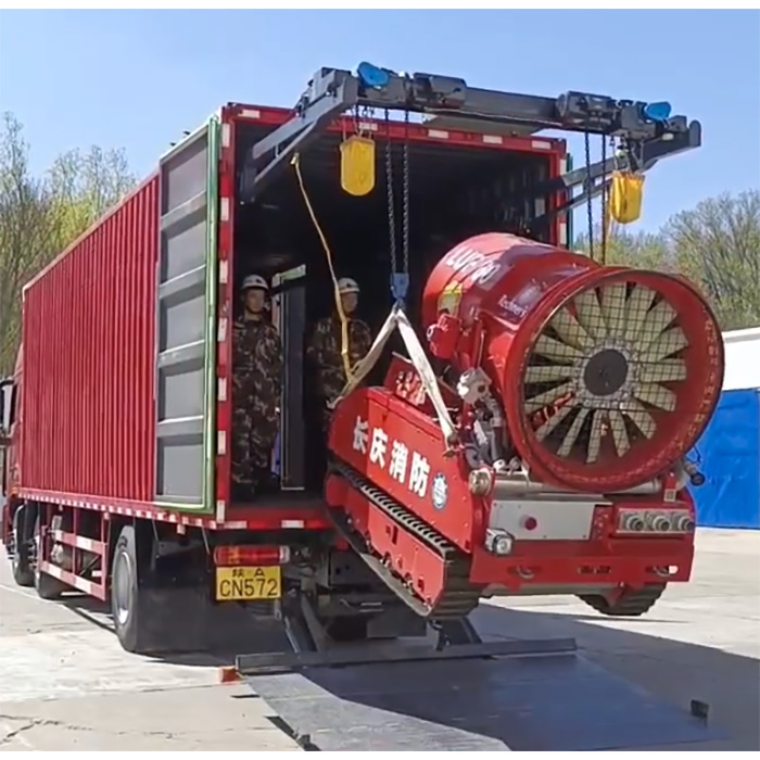 車載吊機(jī)的的消防類應(yīng)用
