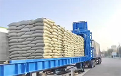 山東某飼料工廠使用現(xiàn)場